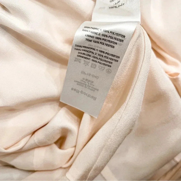 Self-Portrait pink floral ruffle tiered mini dress size 4 - Picture 7 of 13